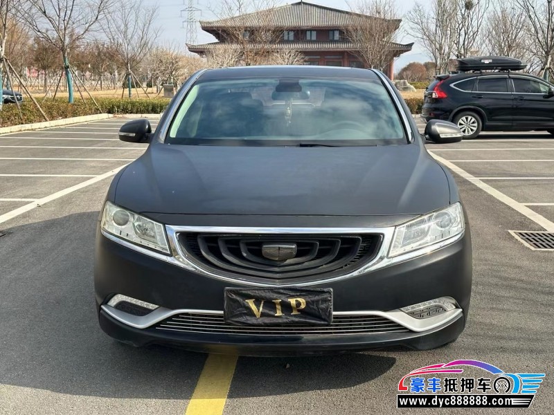 16年吉利博瑞轿车抵押车出售