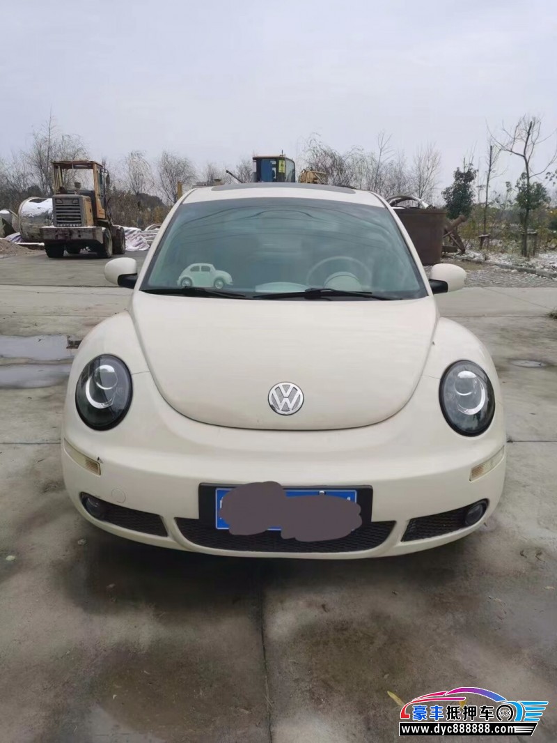 10年大众甲壳虫轿车抵押车出售