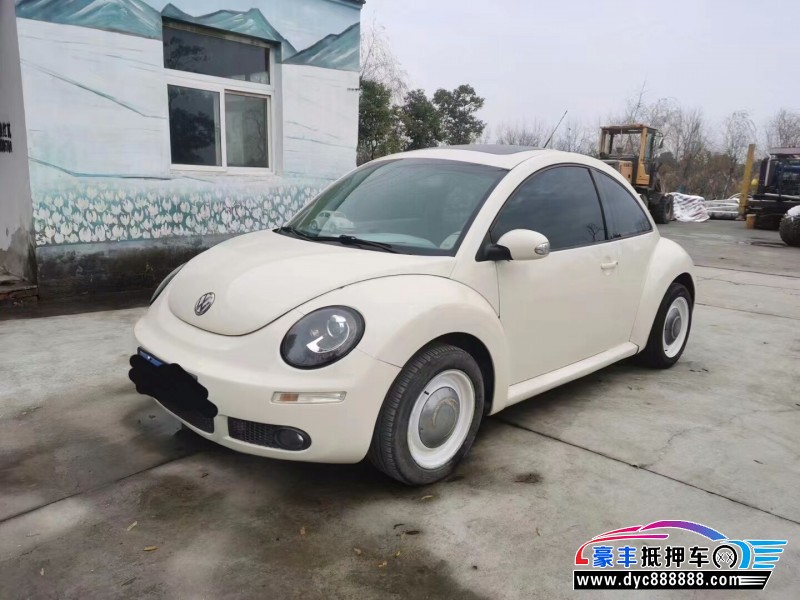 10年大众甲壳虫轿车抵押车出售