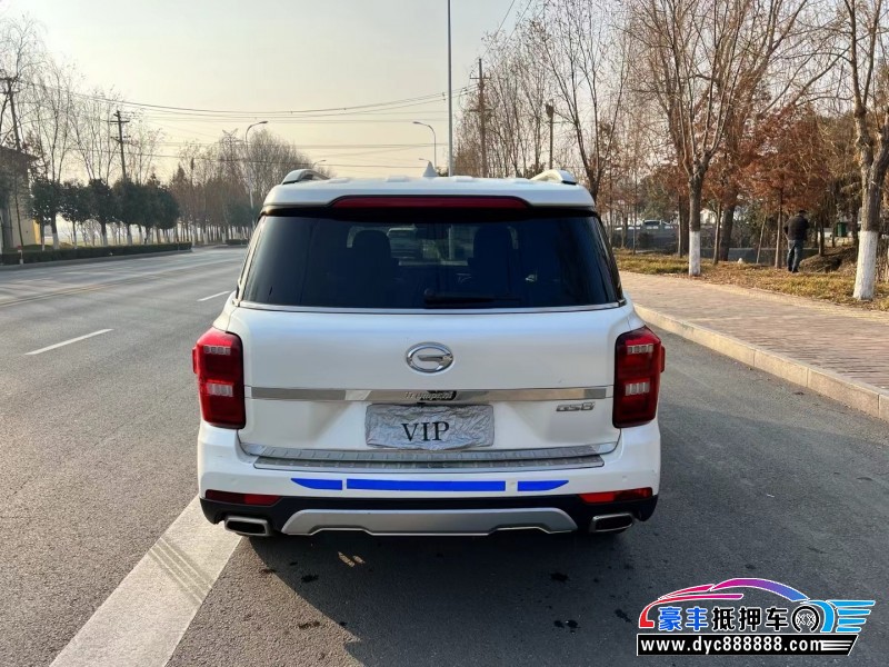 17年传祺GS8SUV抵押车出售