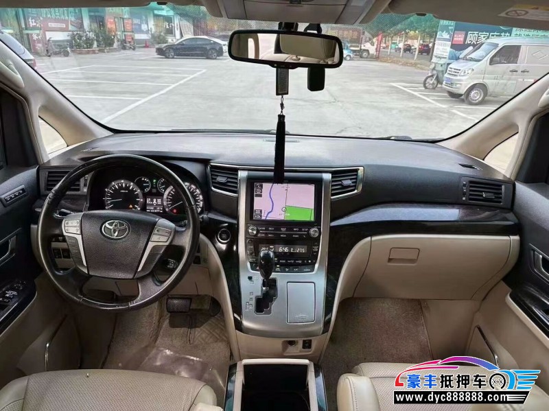 14年丰田埃尔法MPV抵押车出售