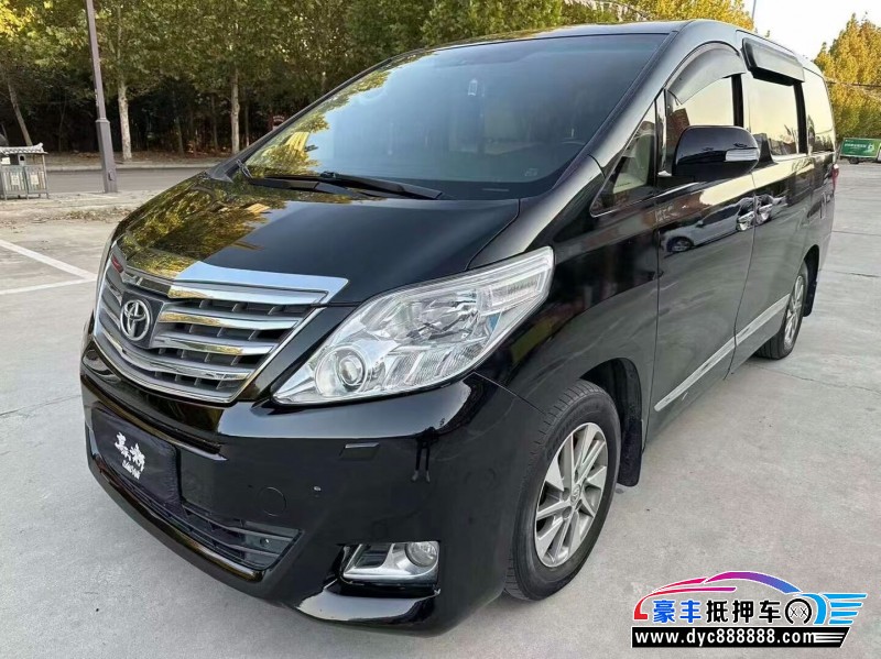 14年丰田埃尔法MPV抵押车出售