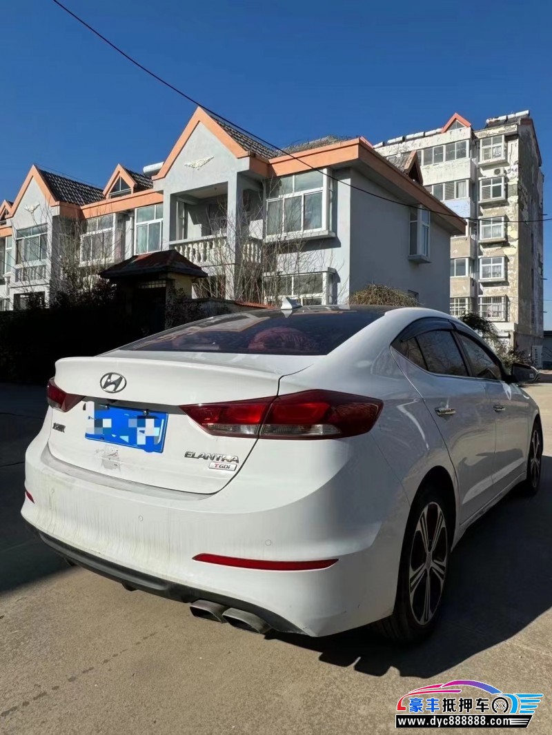 19年现代领动轿车抵押车出售