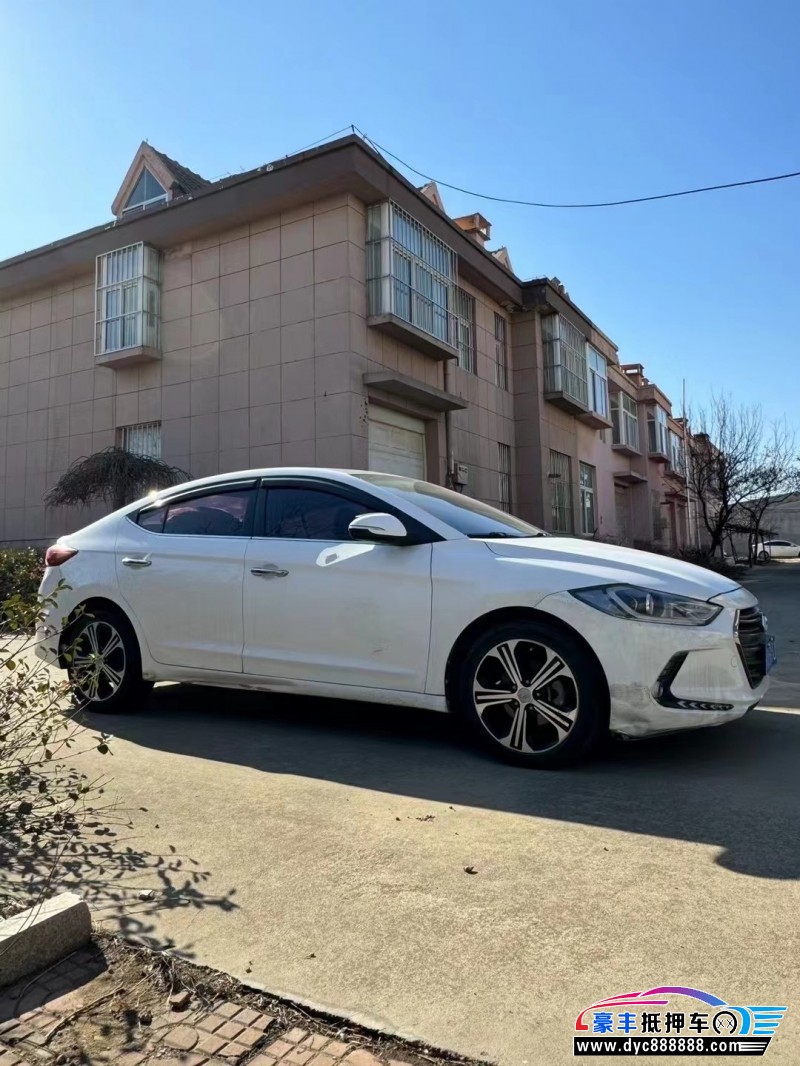 19年现代领动轿车抵押车出售