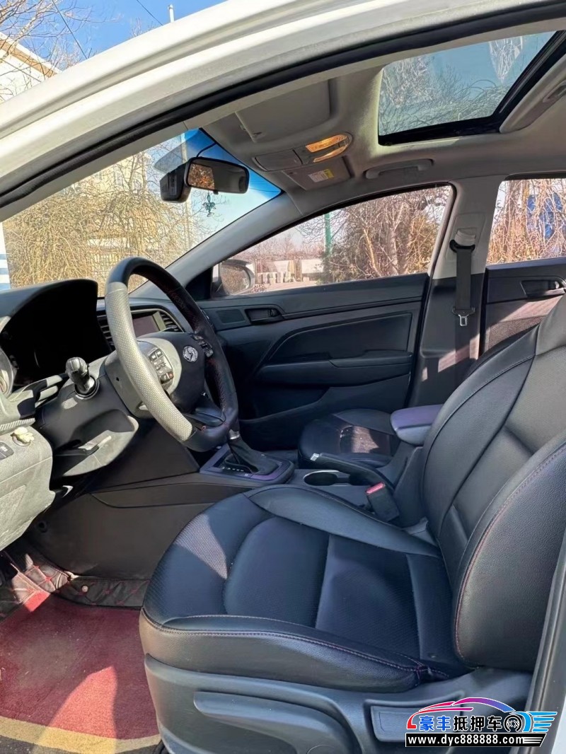 19年现代领动轿车抵押车出售