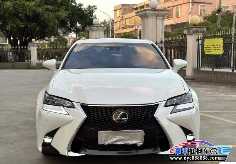 18年雷克萨斯GS轿车抵押车出售