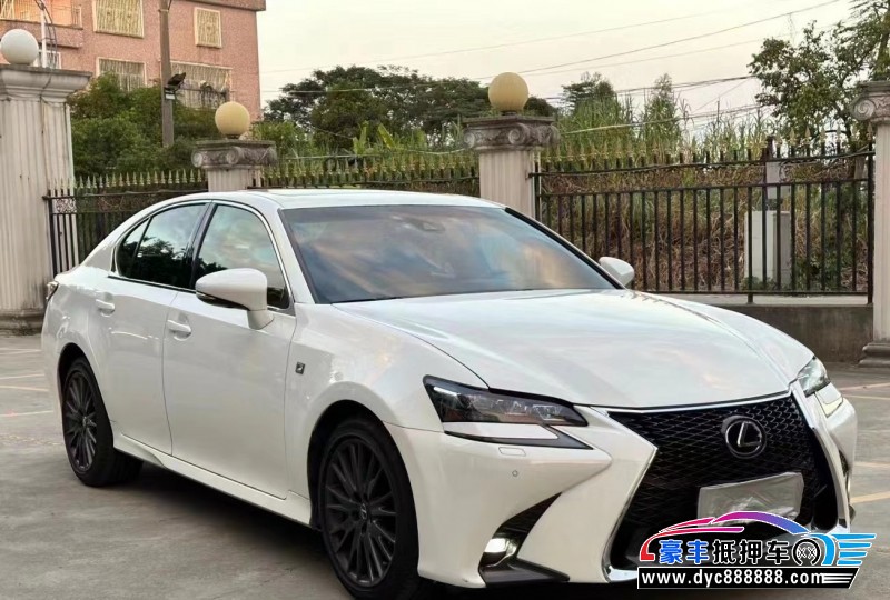 18年雷克萨斯GS轿车抵押车出售