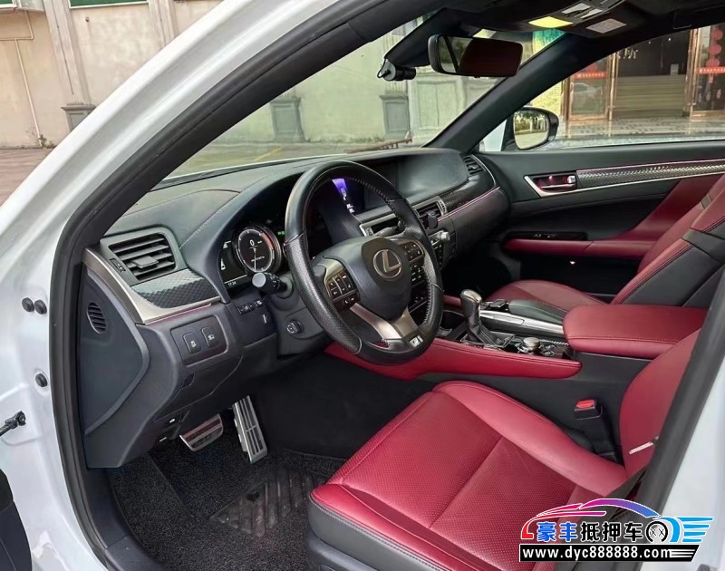 18年雷克萨斯GS轿车抵押车出售