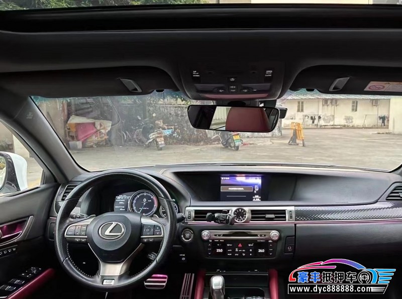 18年雷克萨斯GS轿车抵押车出售