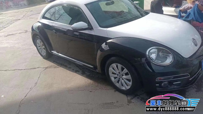 17年大众甲壳虫轿车抵押车出售