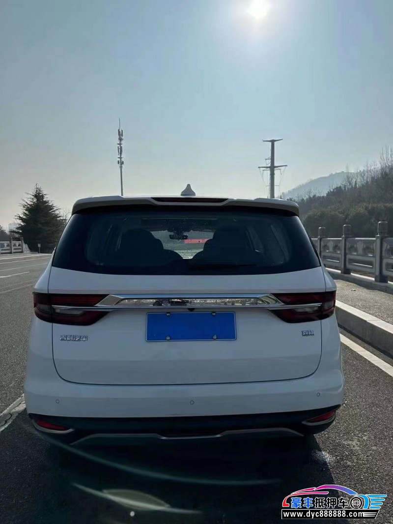 20年吉利嘉际轿车抵押车出售