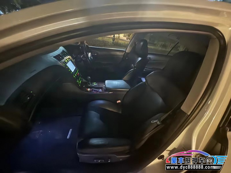 13年雷克萨斯GS轿车抵押车出售