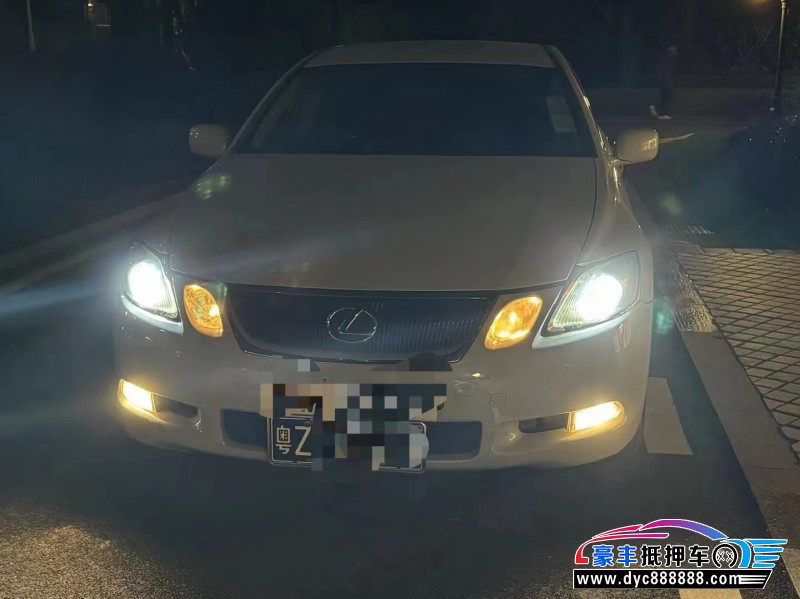 13年雷克萨斯GS轿车抵押车出售