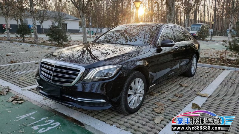 19年奔驰S轿车抵押车出售