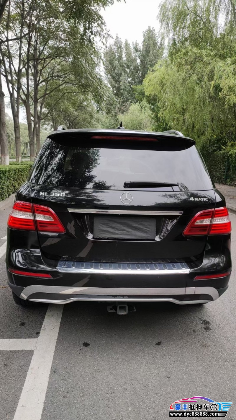 13年奔驰MLSUV抵押车出售