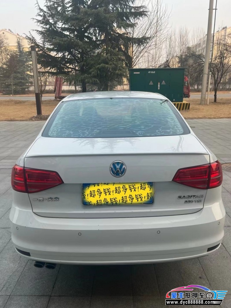 17年大众速腾轿车抵押车出售