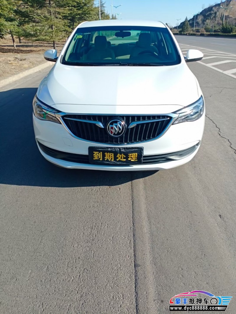 21年别克英朗轿车抵押车出售