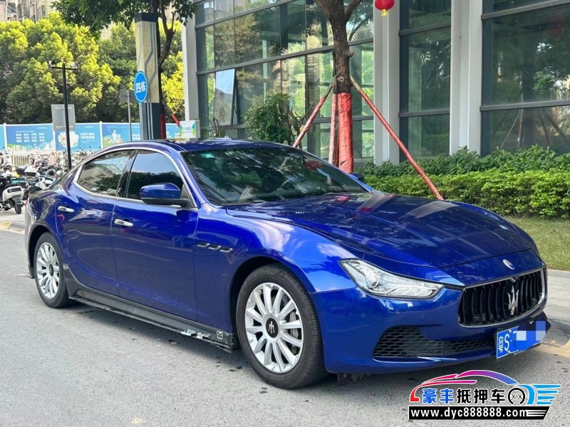 17年玛莎拉蒂Ghibli轿车抵押车出售