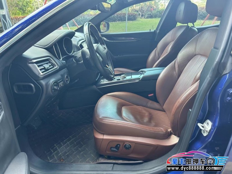 17年玛莎拉蒂Ghibli轿车抵押车出售