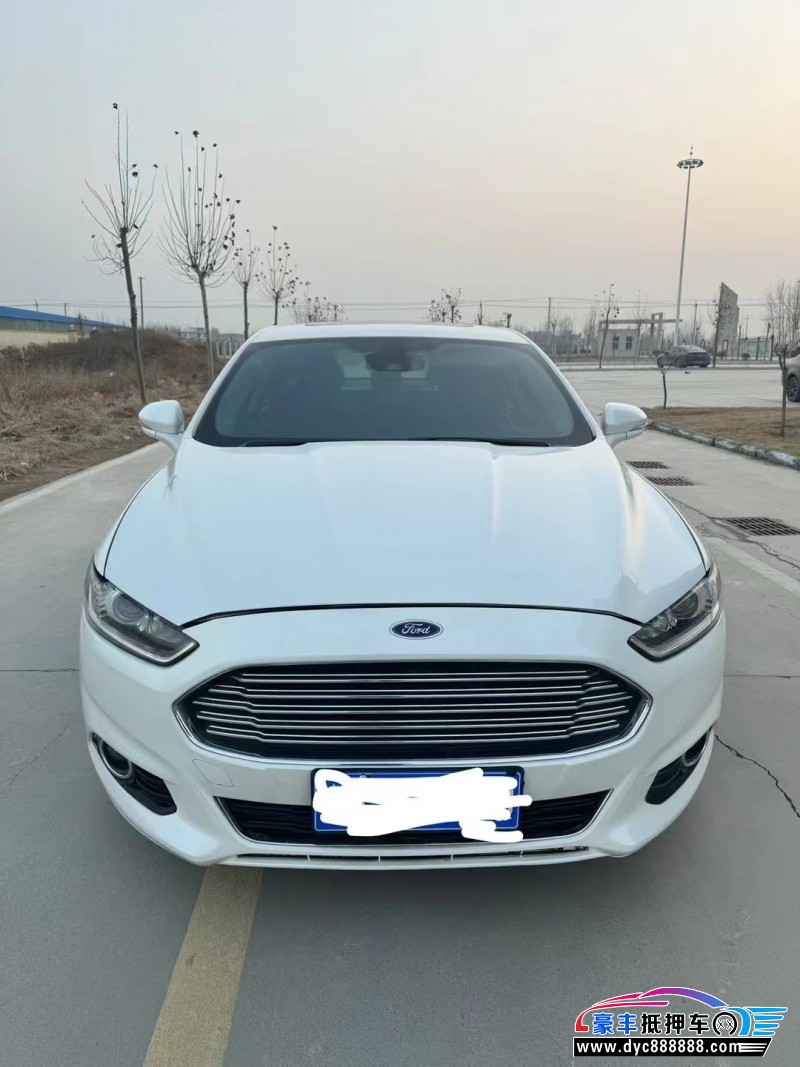 16年福特蒙迪欧轿车抵押车出售