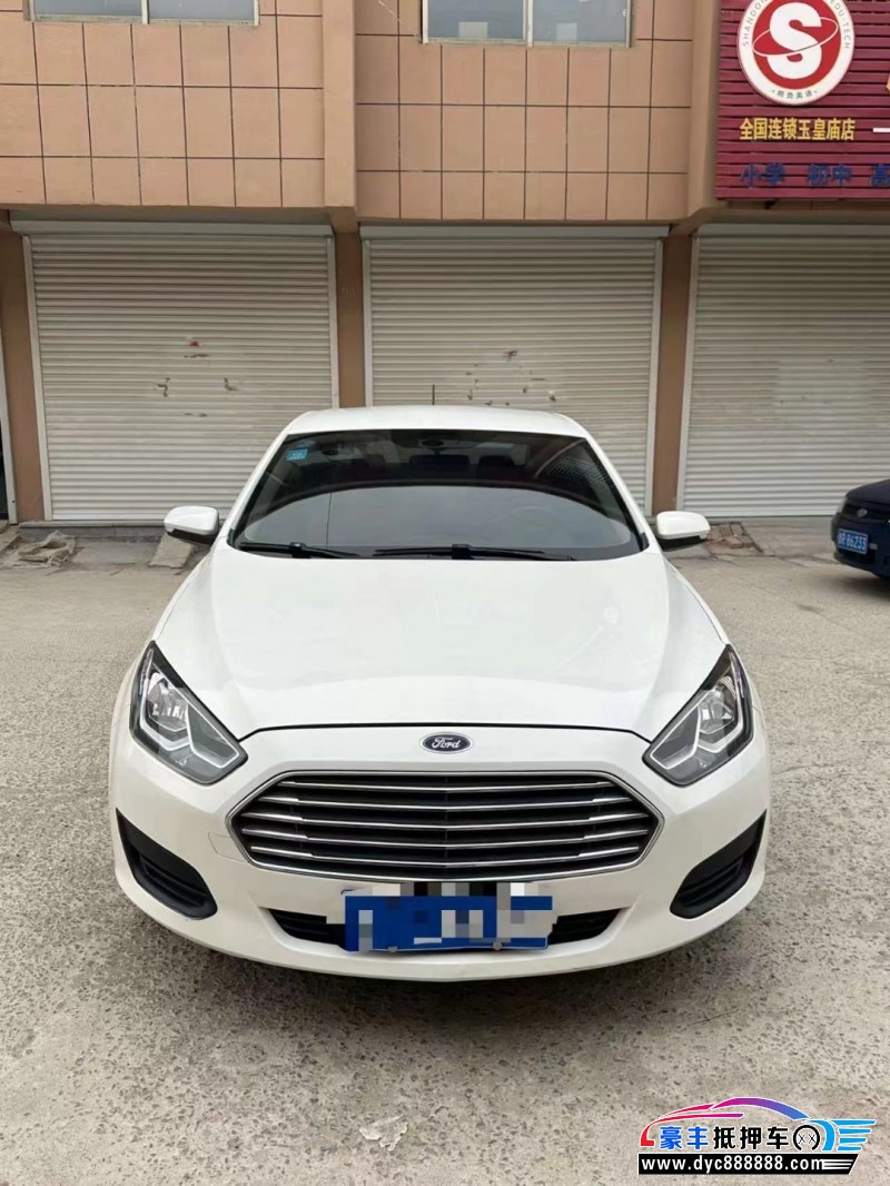 18年福特福睿斯轿车抵押车出售