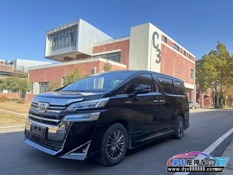 19年丰田威尔法轿车抵押车出售