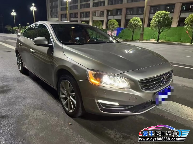 14年沃尔沃S60L轿车抵押车出售