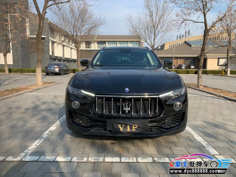 18年玛莎拉蒂莱万特SUV抵押车出售