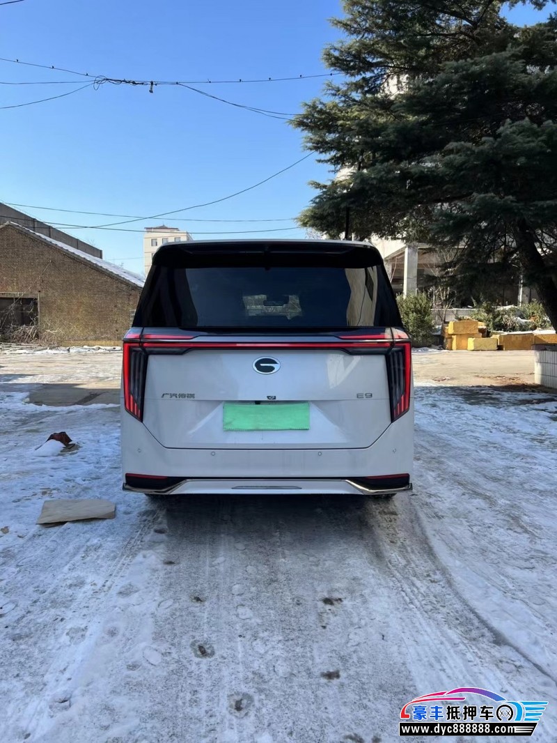 23年传祺E9轿车抵押车出售