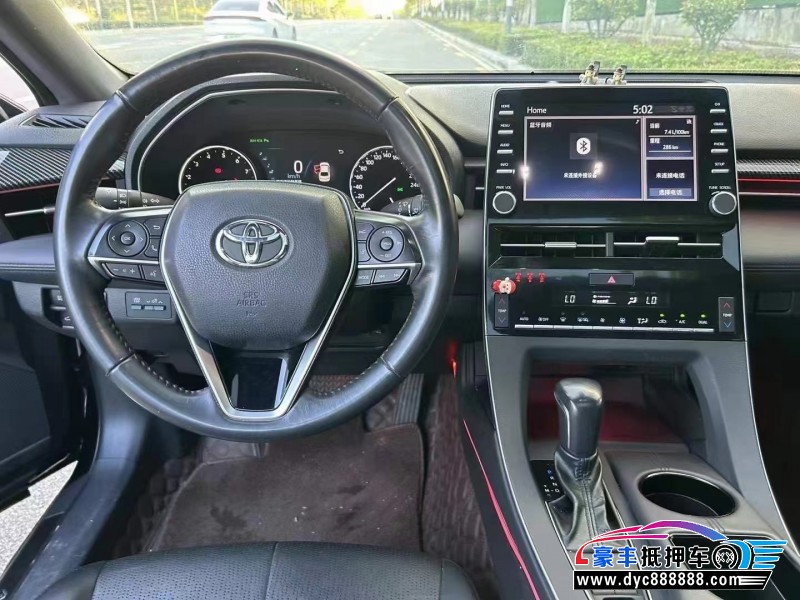 20年丰田亚洲龙轿车抵押车出售