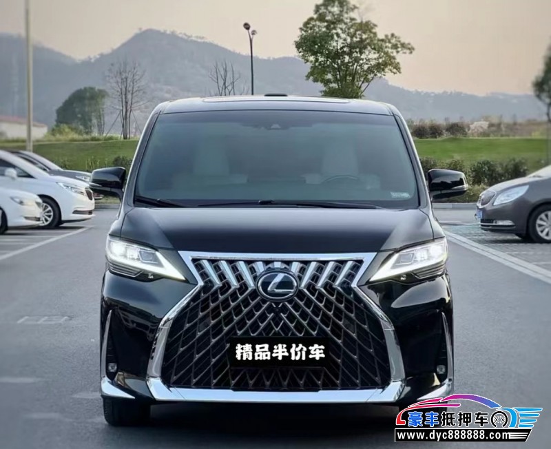 20年雷克萨斯lm轿车抵押车出售