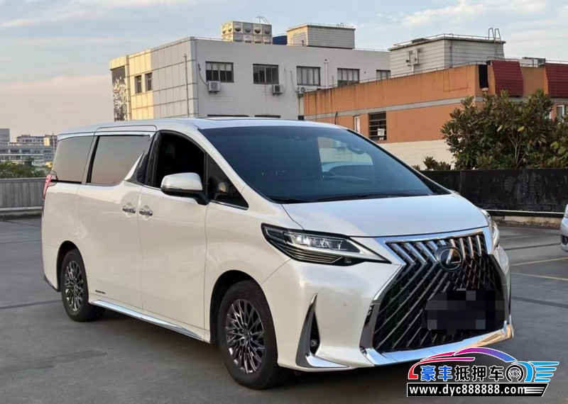 21年雷克萨斯lm轿车抵押车出售