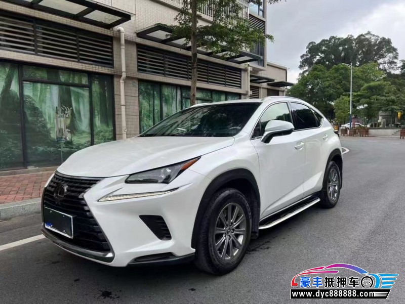 18年雷克萨斯NX轿车抵押车出售