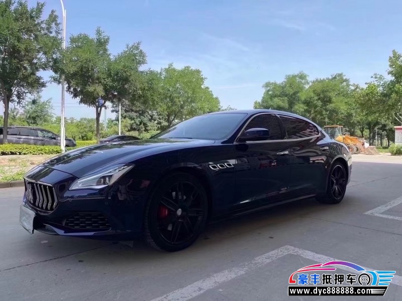 19年玛莎拉蒂总裁轿车抵押车出售