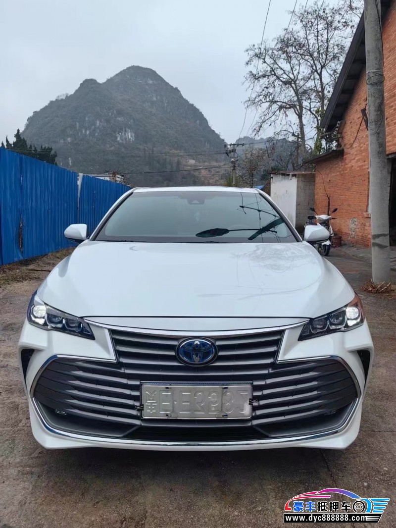 21年丰田亚洲龙轿车抵押车出售