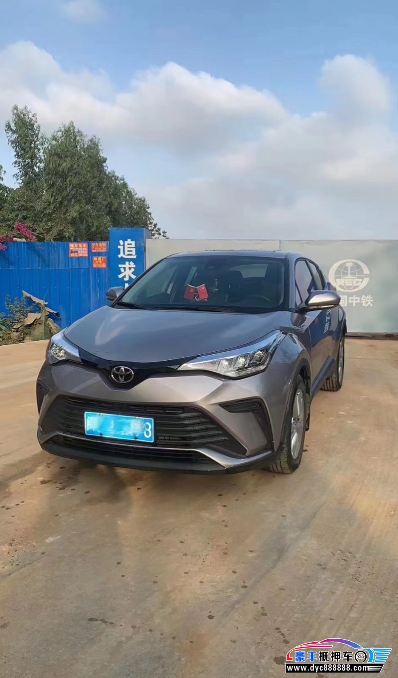 22年丰田奕泽轿车抵押车出售