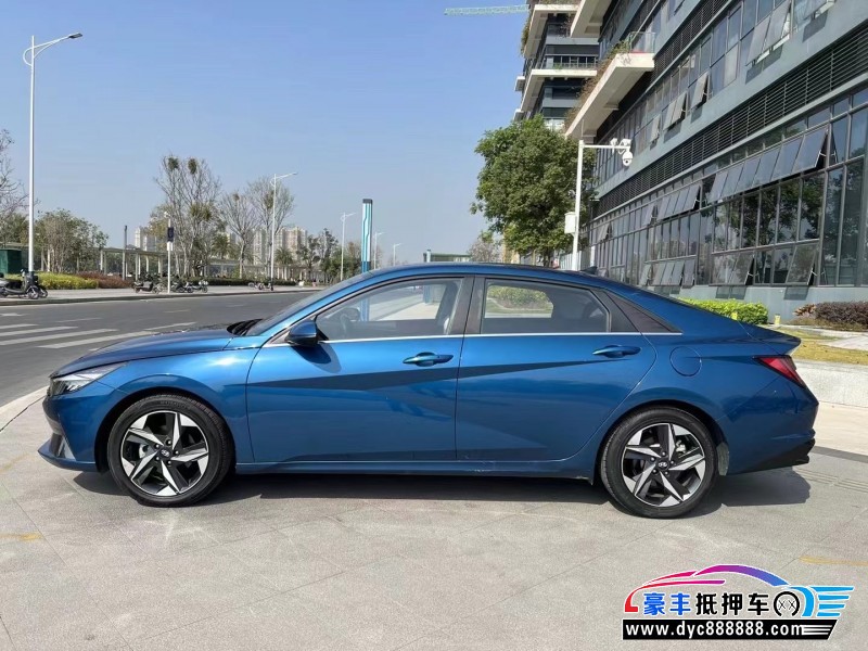 21年现代伊兰特轿车抵押车出售