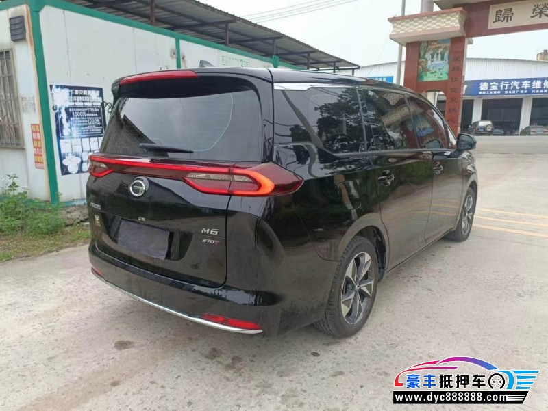 22年传祺m6轿车抵押车出售