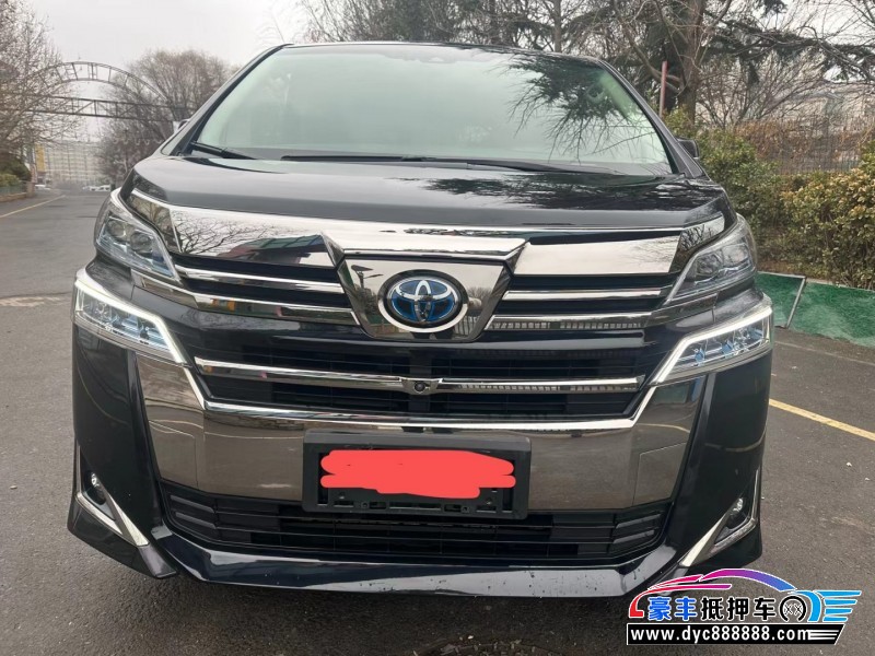 19年丰田威尔法轿车抵押车出售
