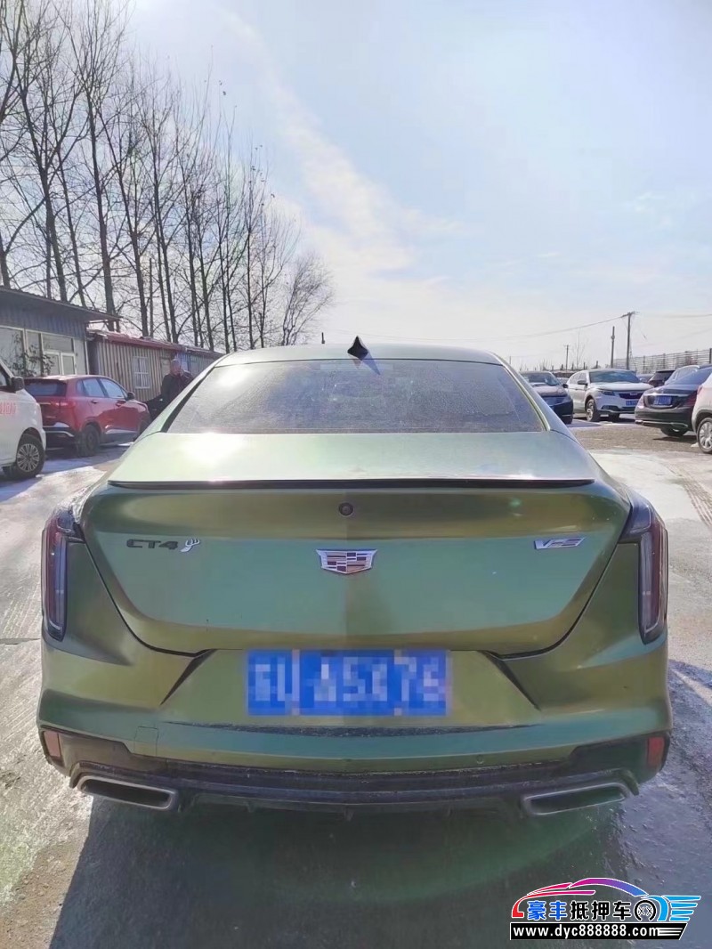 20年凯迪拉克CT4轿车抵押车出售