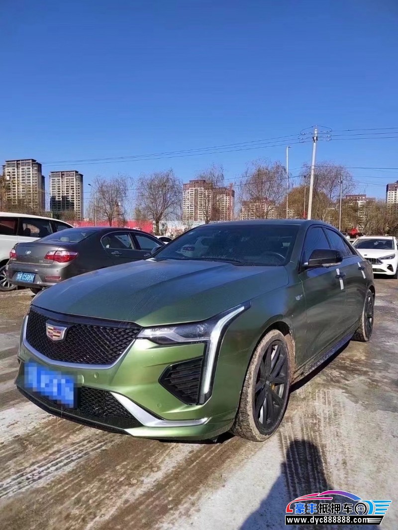 20年凯迪拉克CT4轿车抵押车出售