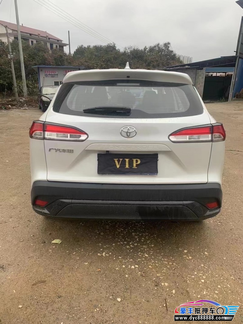 23年丰田锋兰达轿车抵押车出售