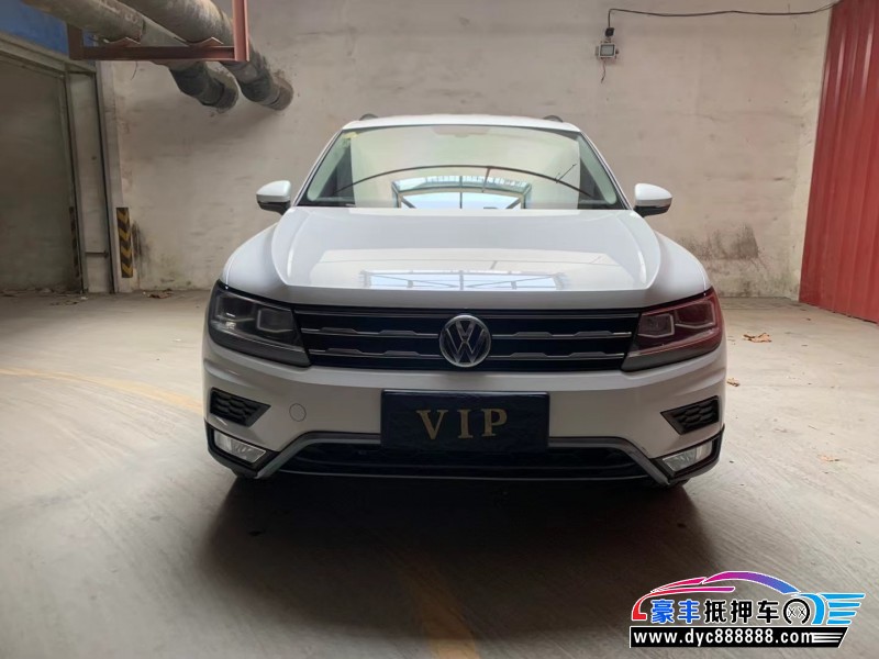 18年大众途观轿车抵押车出售