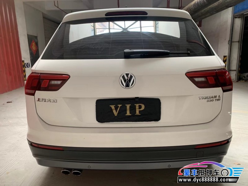 18年大众途观轿车抵押车出售