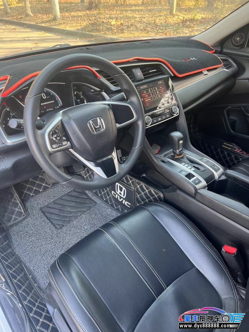 19年本田思域轿车抵押车出售