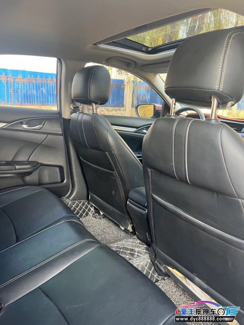 19年本田思域轿车抵押车出售