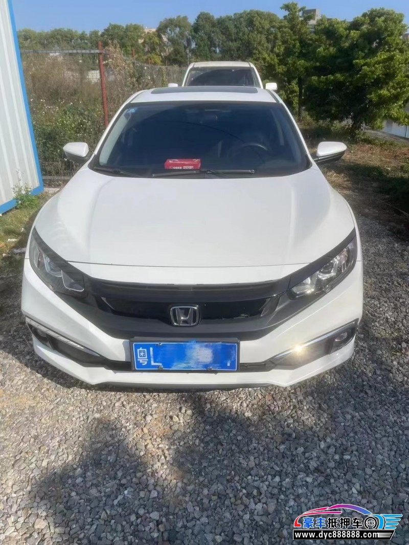 21年本田思域轿车抵押车出售