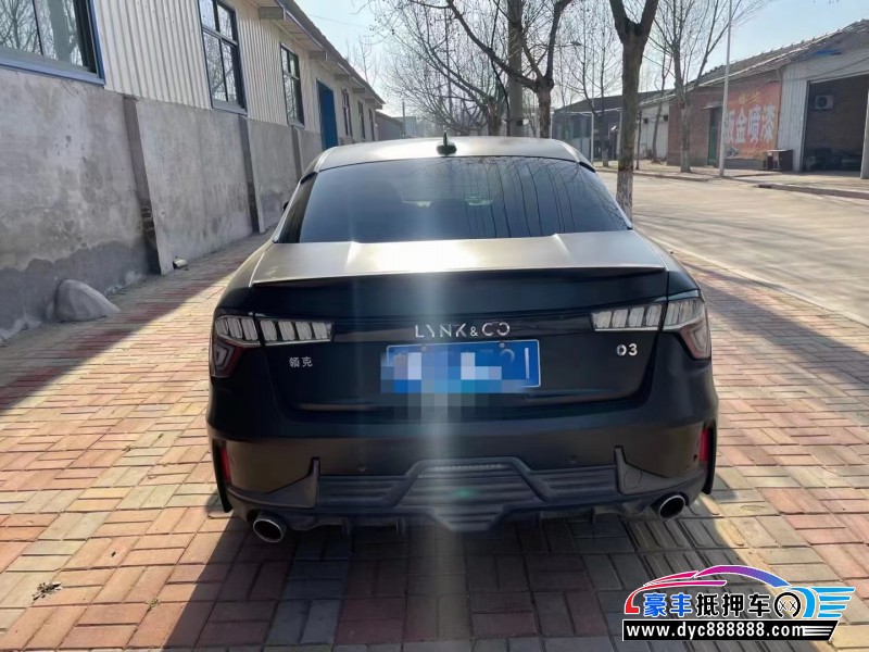 20年领克03轿车抵押车出售
