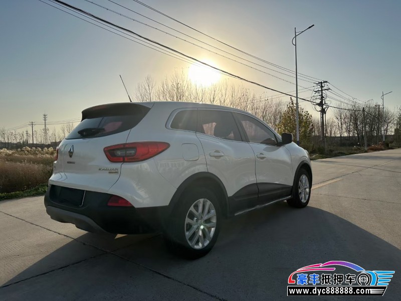 17年雷诺科雷嘉轿车抵押车出售