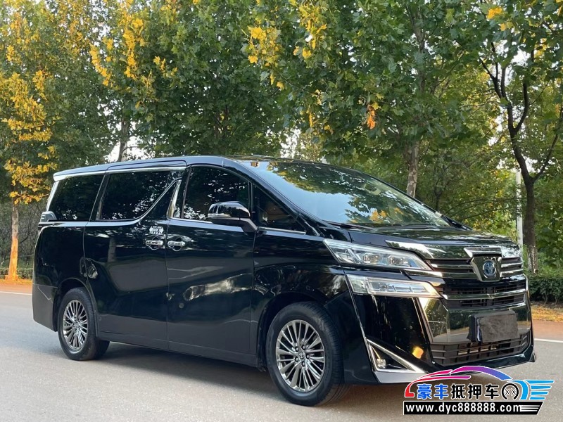 19年丰田威尔法轿车抵押车出售